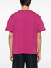 Les Deux Copenhague T-shirt Viola Uomo Ricamo Logo 3