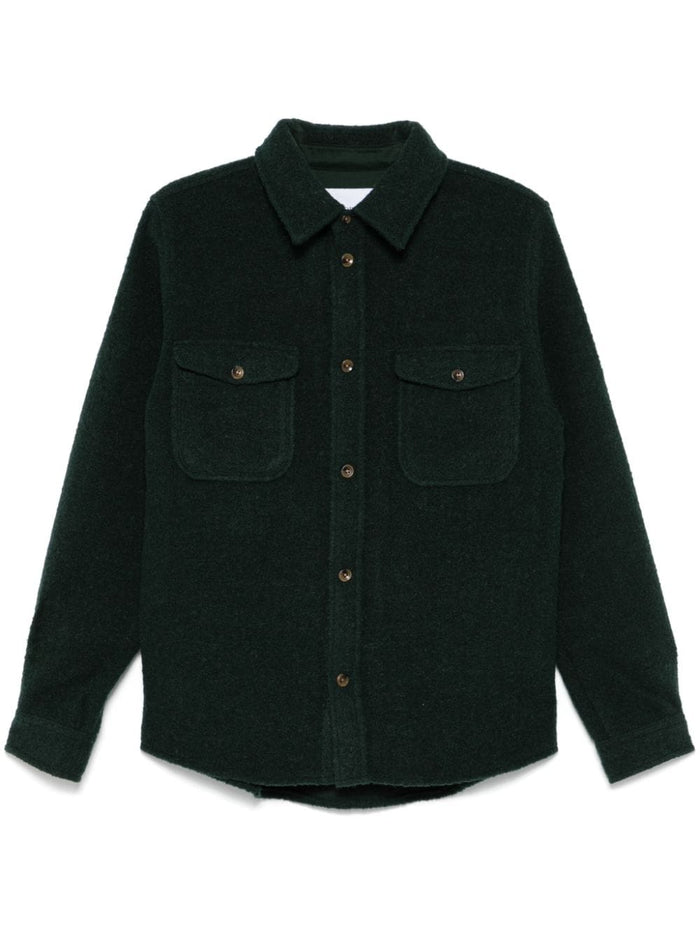 Les Deux Copenhague Camicia Verde Uomo 1