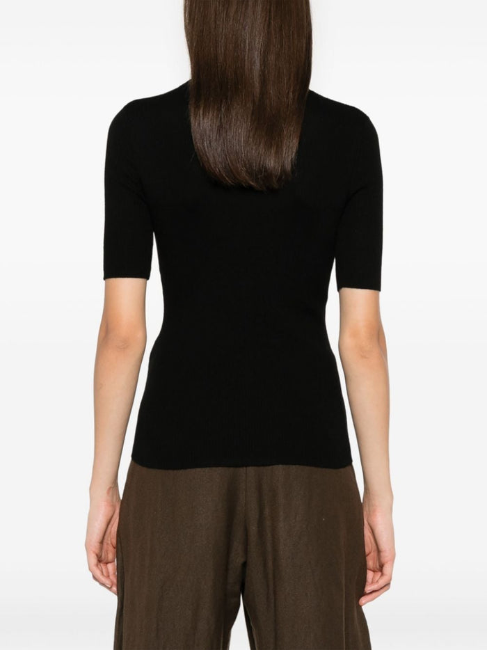 P.a.r.o.s.h. Maglia Nero Donna pesante 2