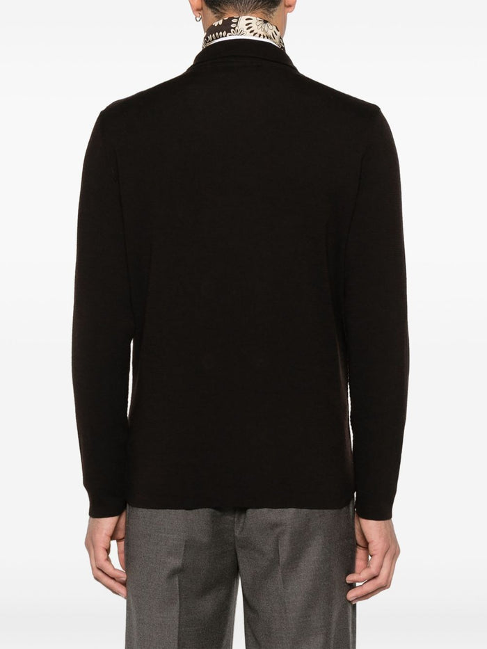 Luigi Gentile Men's Brown Sweater 5