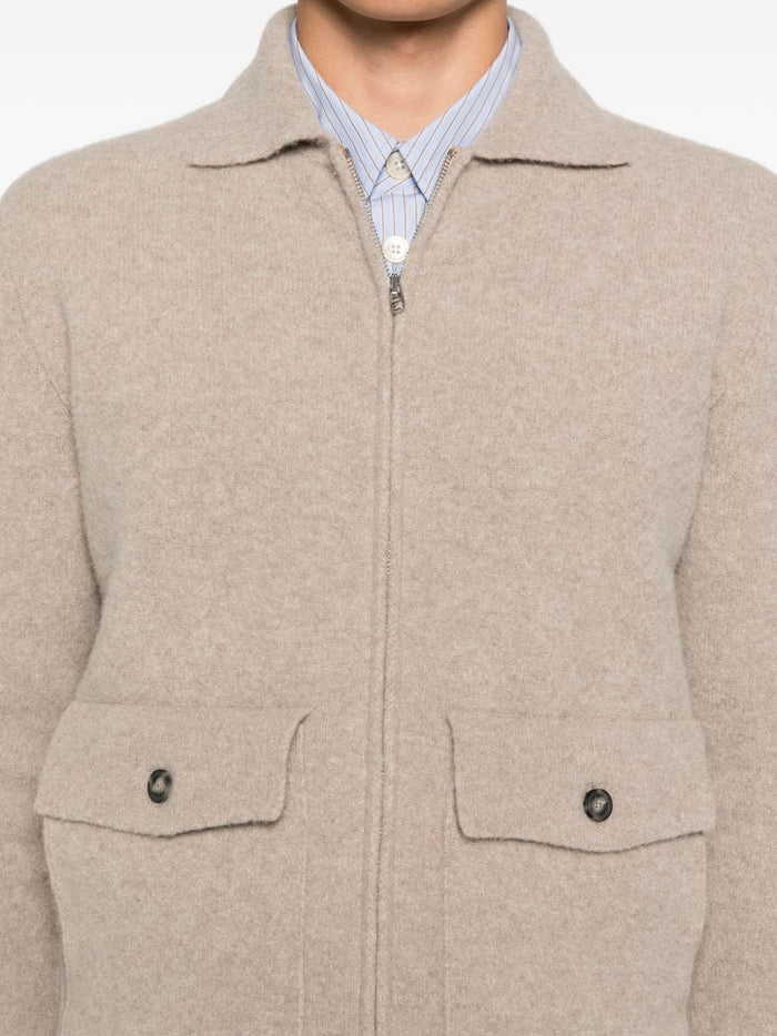 Luigi Gentile Herren Beige Pullover 4