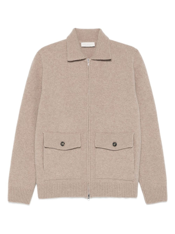 Luigi Gentile Herren Beige Pullover 1