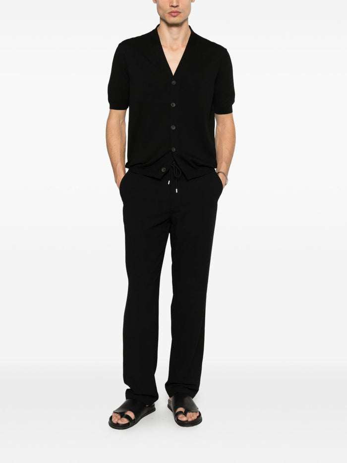 Luigi Gentile Cardigan Nero Uomo 2