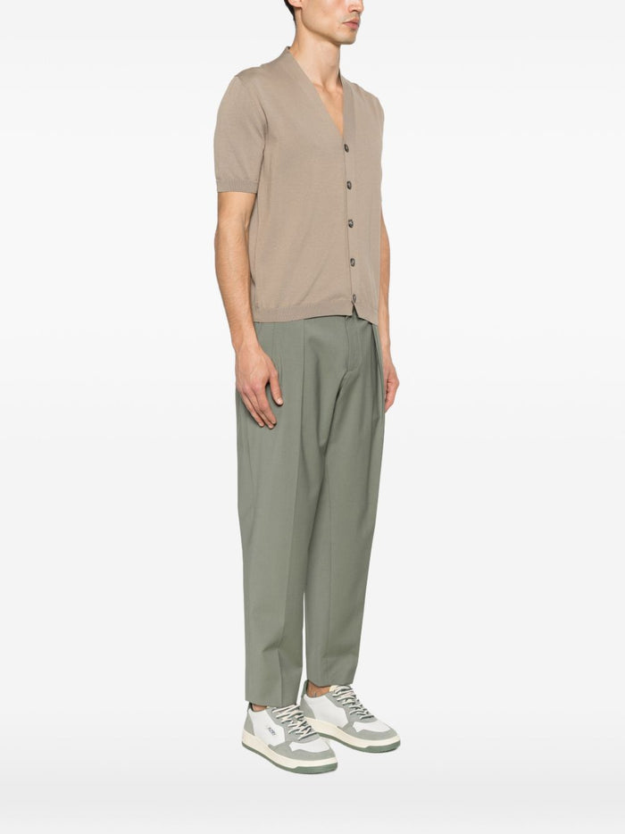 Luigi Gentile Cardigan Marrone Uomo 5