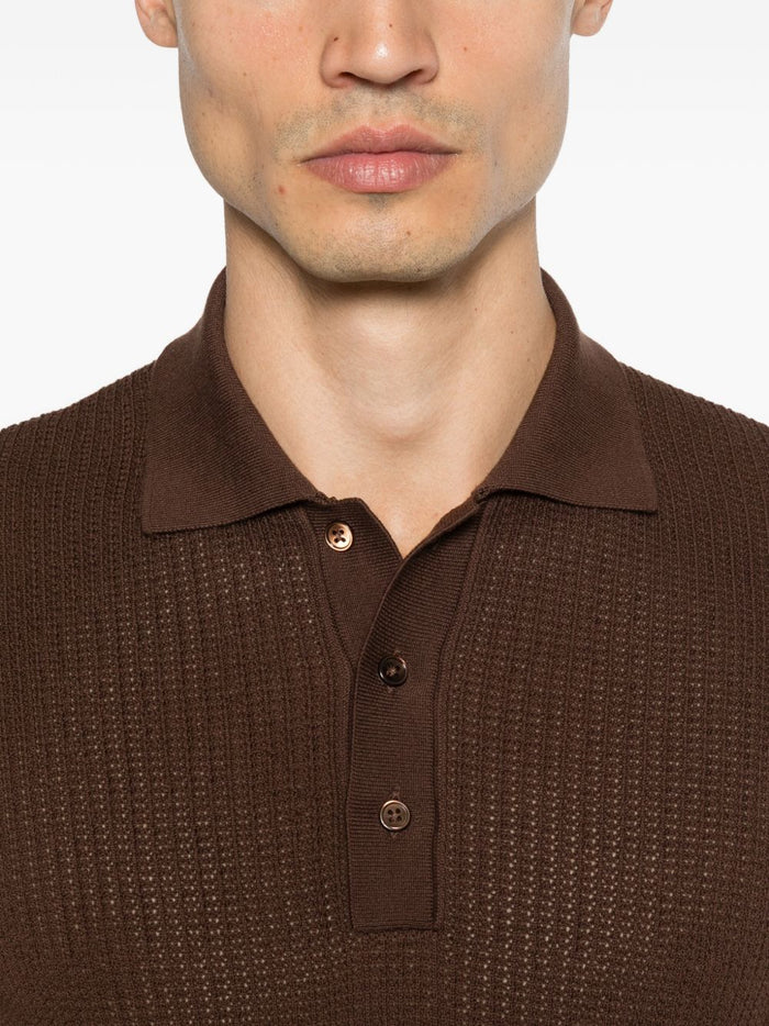 Luigi Gentile Polo Marrone Uomo 2