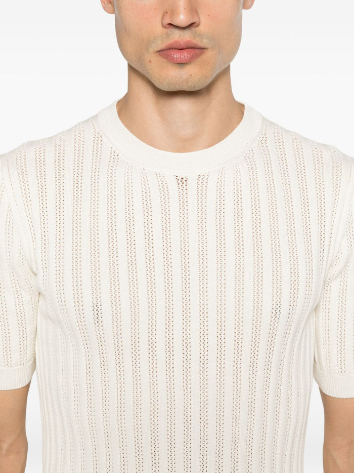 Luigi Gentile Maglia Beige Uomo 2