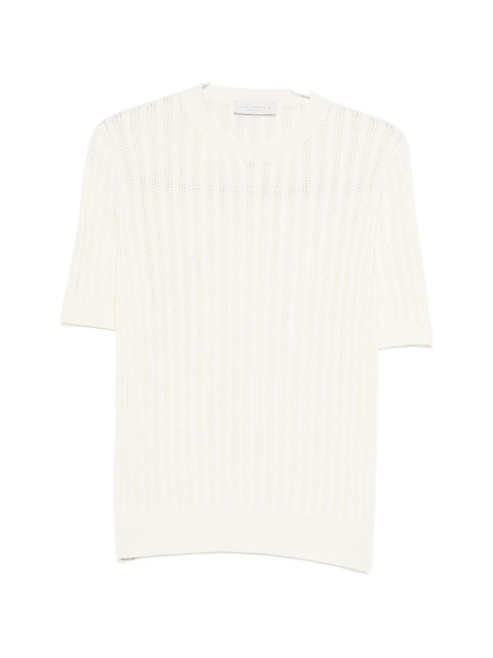 Luigi Gentile Maglia Beige Uomo 1