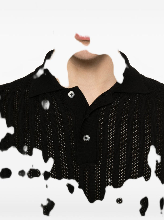 Luigi Gentile Polo Nero Uomo 3