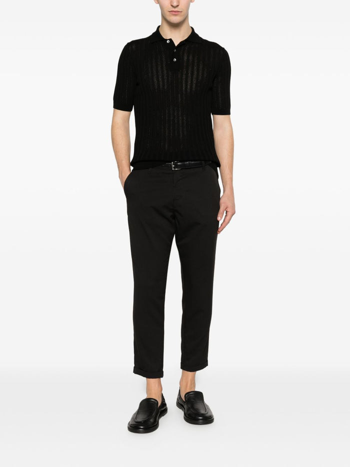 Luigi Gentile Polo Nero Uomo 4