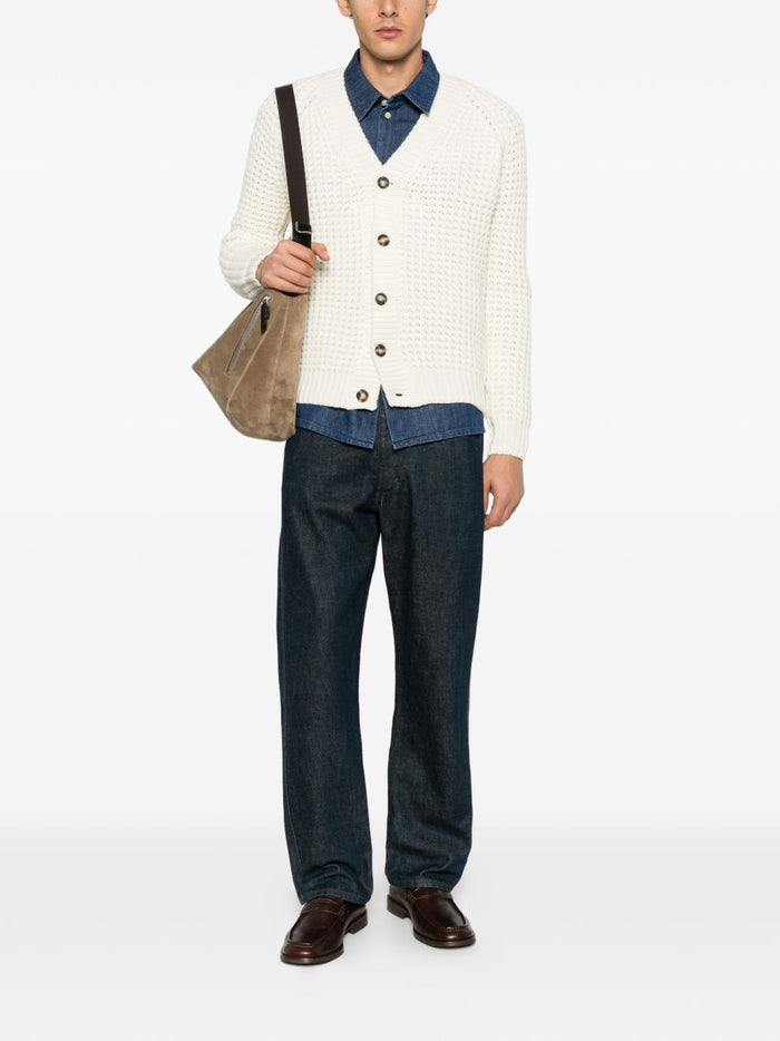 Luigi Gentile Maglia Bianco Uomo 3