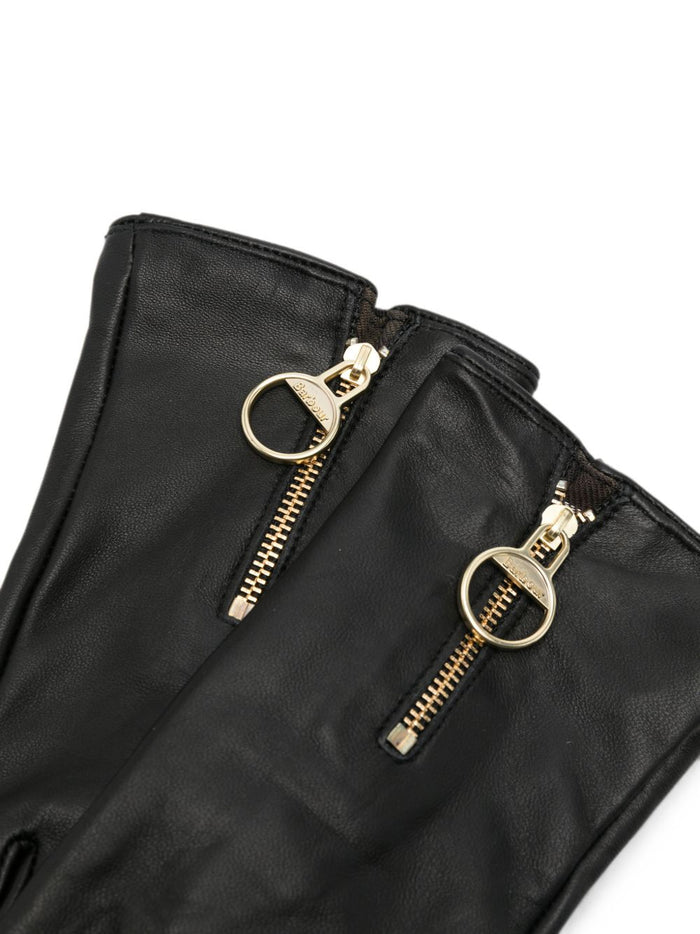 Barbour Guanti Nero Donna 3