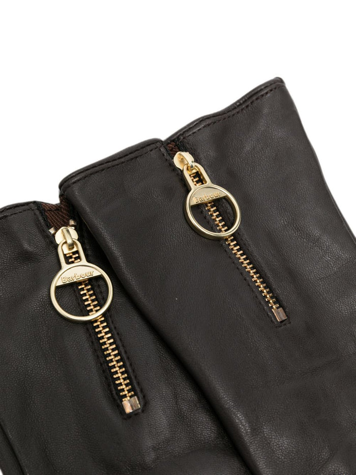 Barbour Guanti Marrone Donna 2
