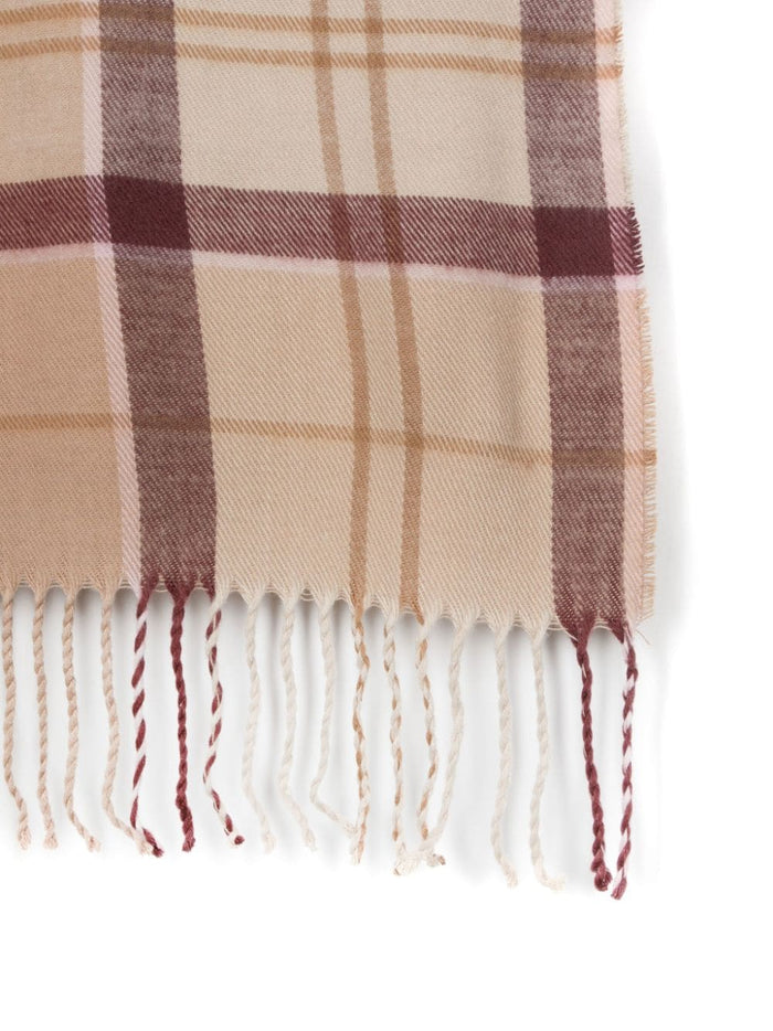 Barbour Women's Checked Hat + Scarf 3