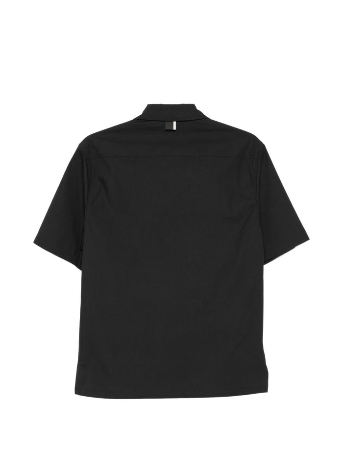 Low Brand Camicia Zip Uomo Nero 2