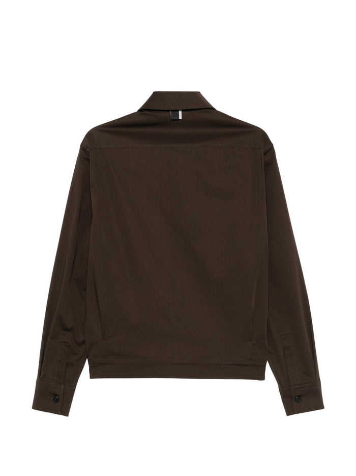 Low Brand Camicia Marrone Uomo 2