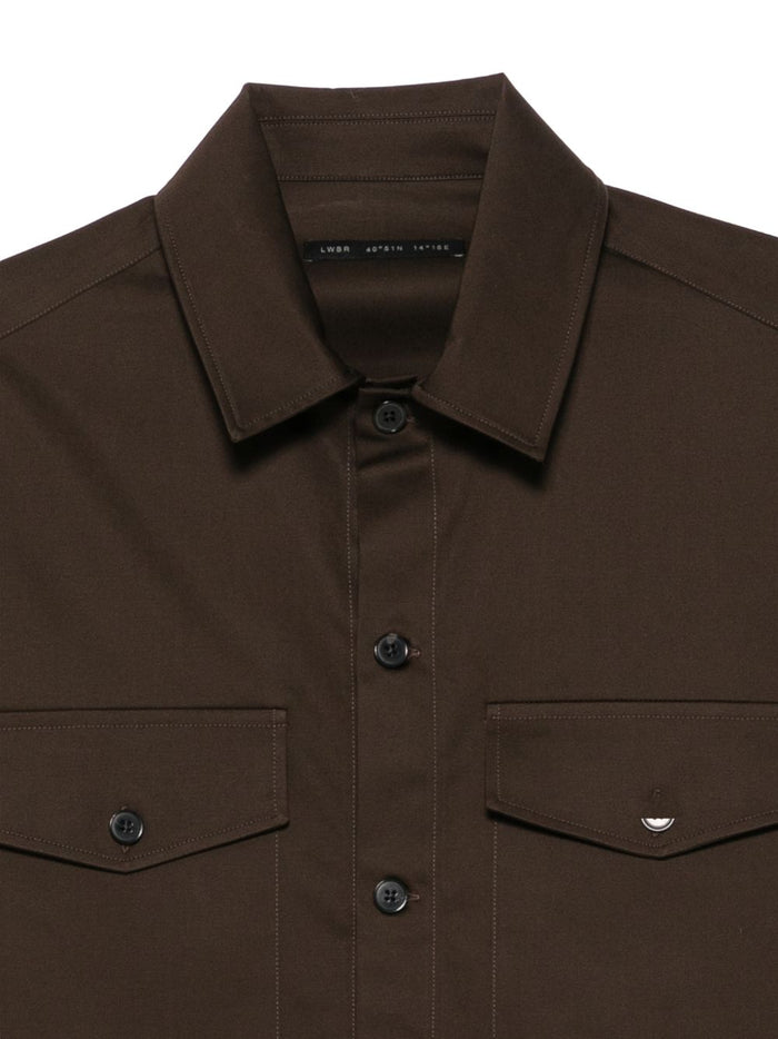 Low Brand Camicia Marrone Uomo 3