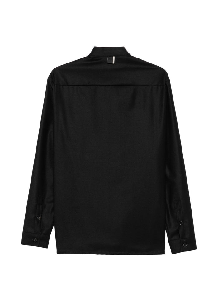 Low Brand Camicia Nero Uomo 2