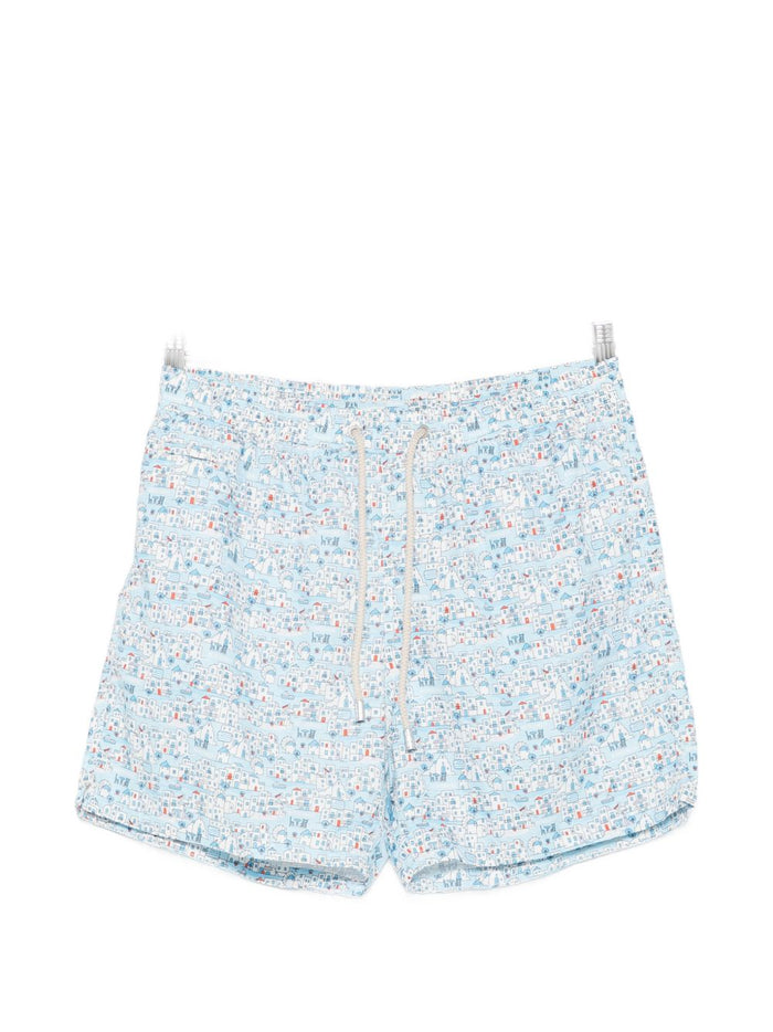 Mc2 Saint Barth Boxer Mikonos Holiday Herren Blau 1