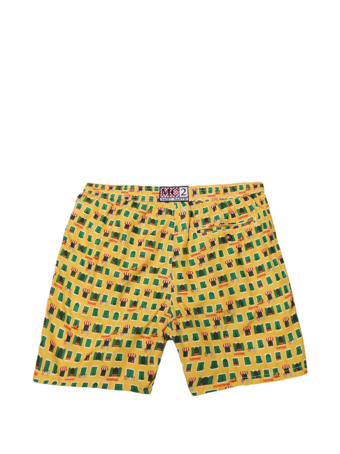 Mc2 Saint Barth Boxer Lighting Portofino Windows Uomo Giallo 2