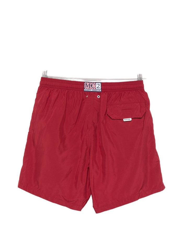 Mc2 Saint Barth Boxer Lighting Pantone Uomo Bordeaux 2