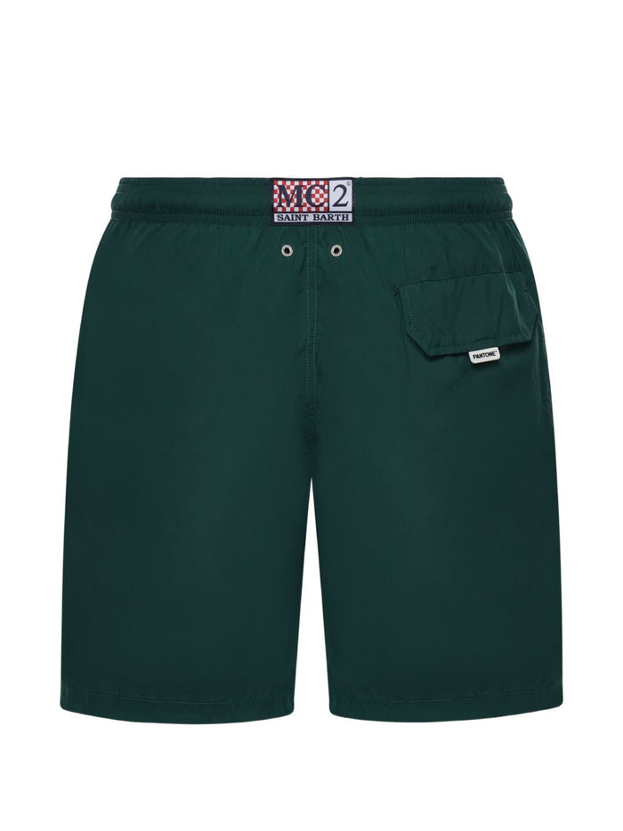 Mc2 Saint Barth Boxer Verde Uomo 3