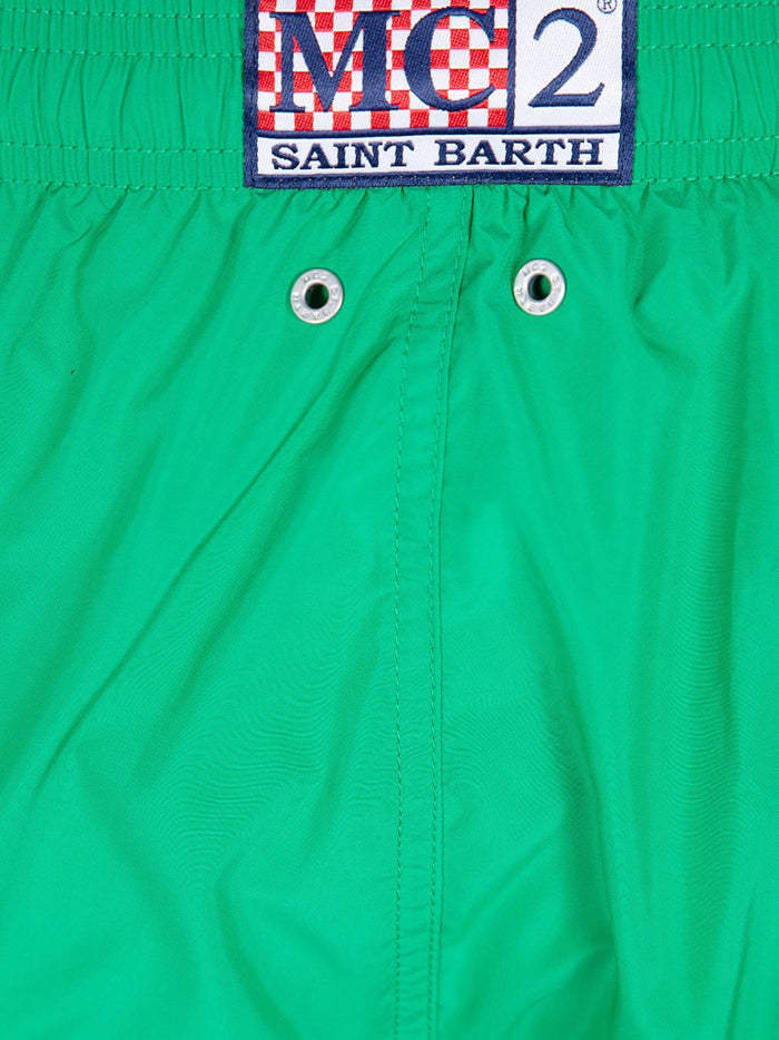 Mc2 Saint Barth Boxer Verde Uomo 2
