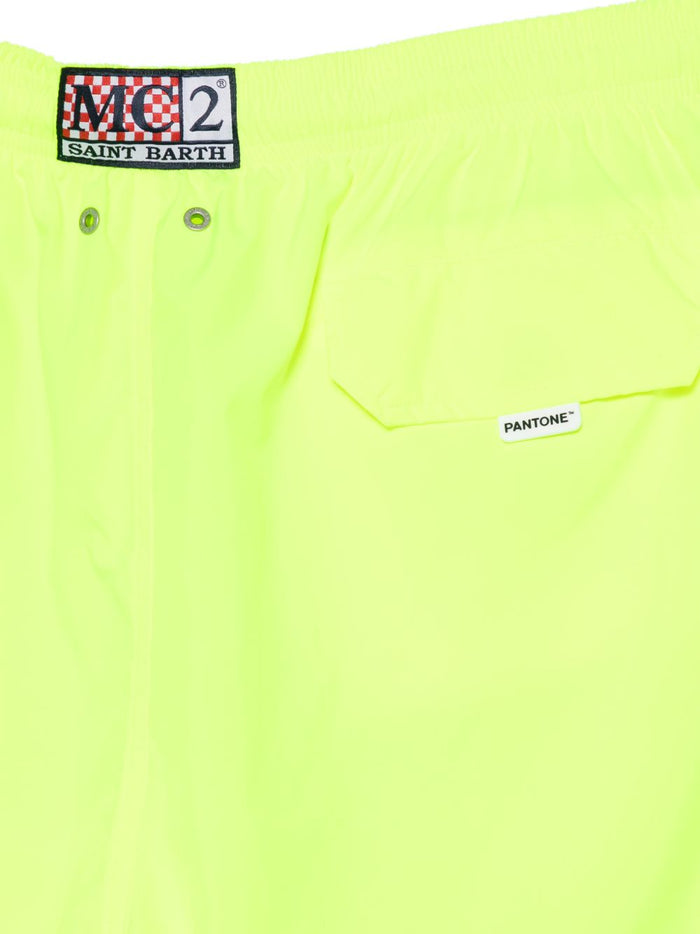 Mc2 Saint Barth Boxer Lighting Pantone Uomo Giallo 3