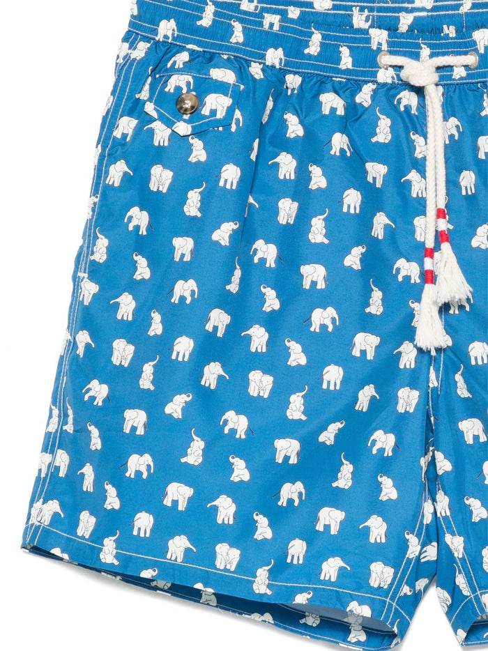 Mc2 Saint Barth Boxer Lighting Elefanti Uomo Azzurro 3