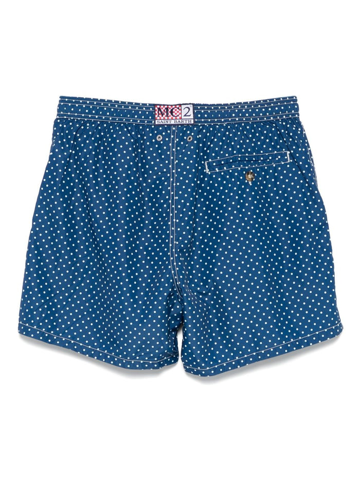 Mc2 Saint Barth Herren Boxershorts Lighting Micro Polka Dots 2