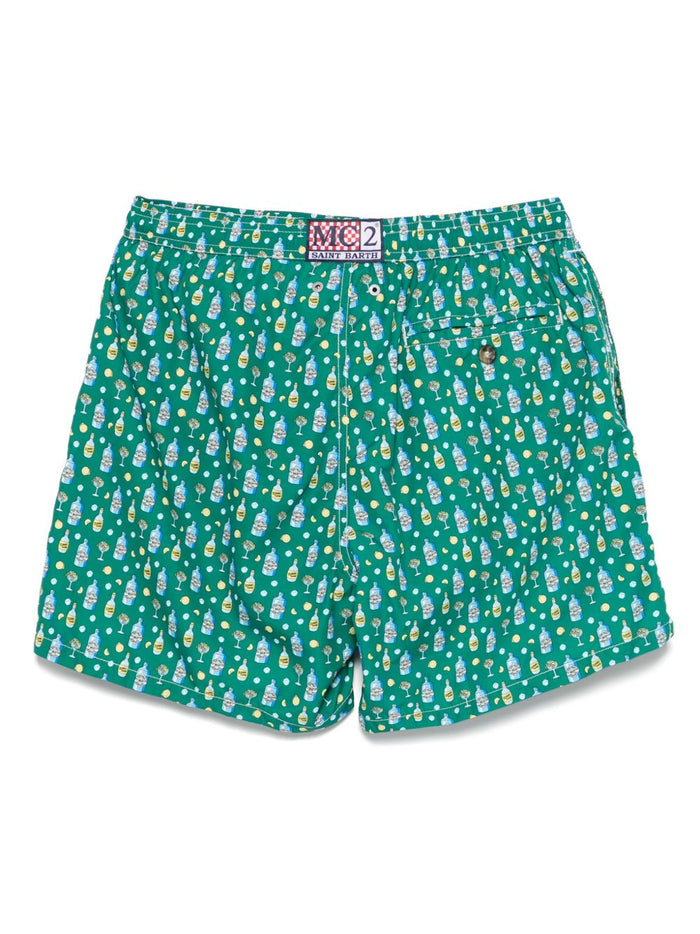 Mc2 Saint Barth Lighting Herren-Boxershorts mit Tonic Water-Design 2