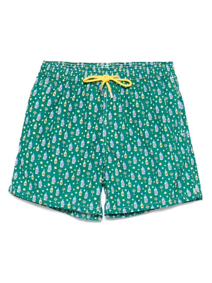 Mc2 Saint Barth Lighting Herren-Boxershorts mit Tonic Water-Design 1