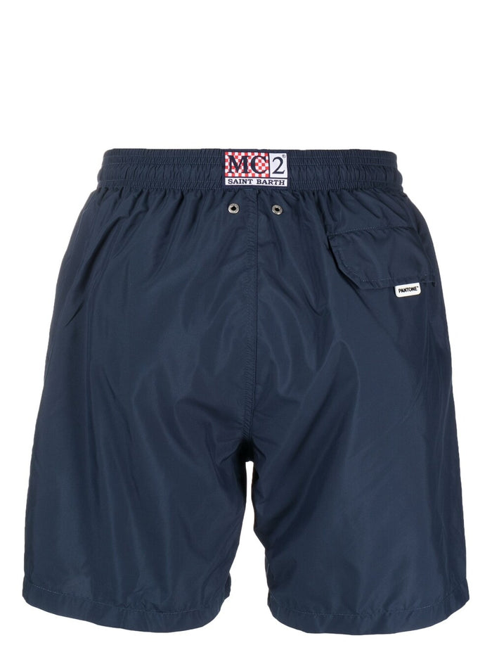 Mc2 Saint Barth Herren Boxershorts Blue Lighting Pantone 2