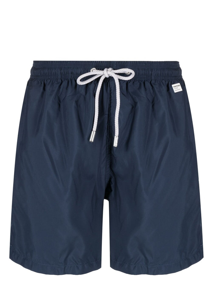 Mc2 Saint Barth Herren Boxershorts Blue Lighting Pantone 1