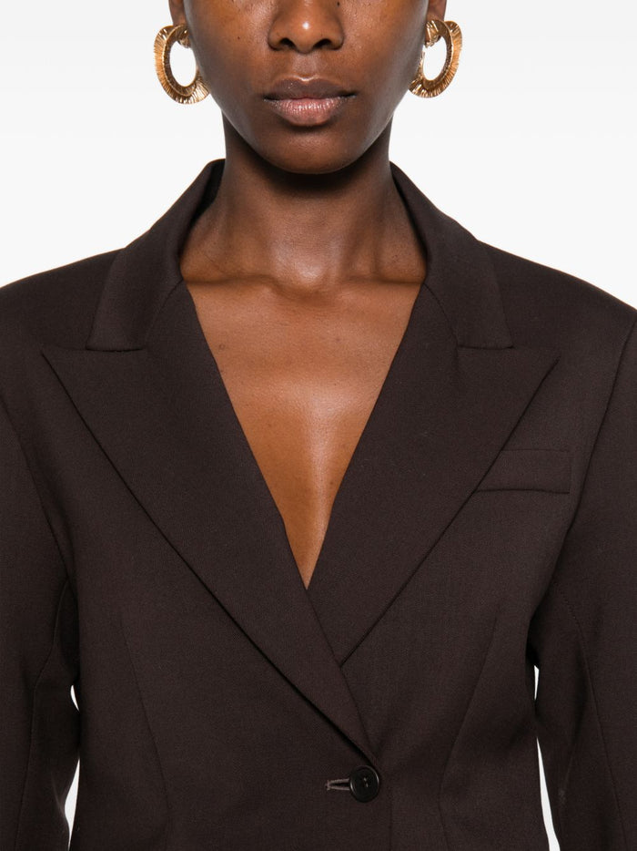 P.a.r.o.s.h. Giacca Marrone Donna 2