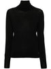 P.a.r.o.s.h. Maglia Nero Donna a collo alto 5