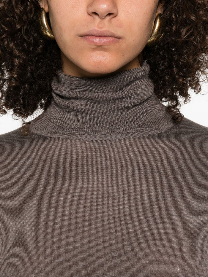 P.a.r.o.s.h. Maglia Marrone Donna 3