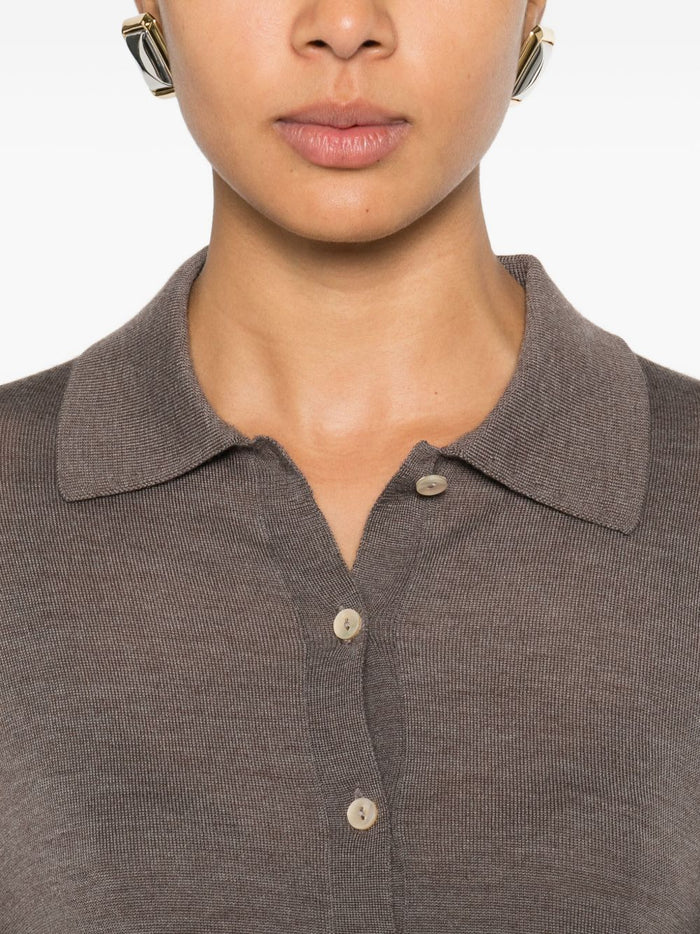 P.a.r.o.s.h. Maglia Marrone Donna 3