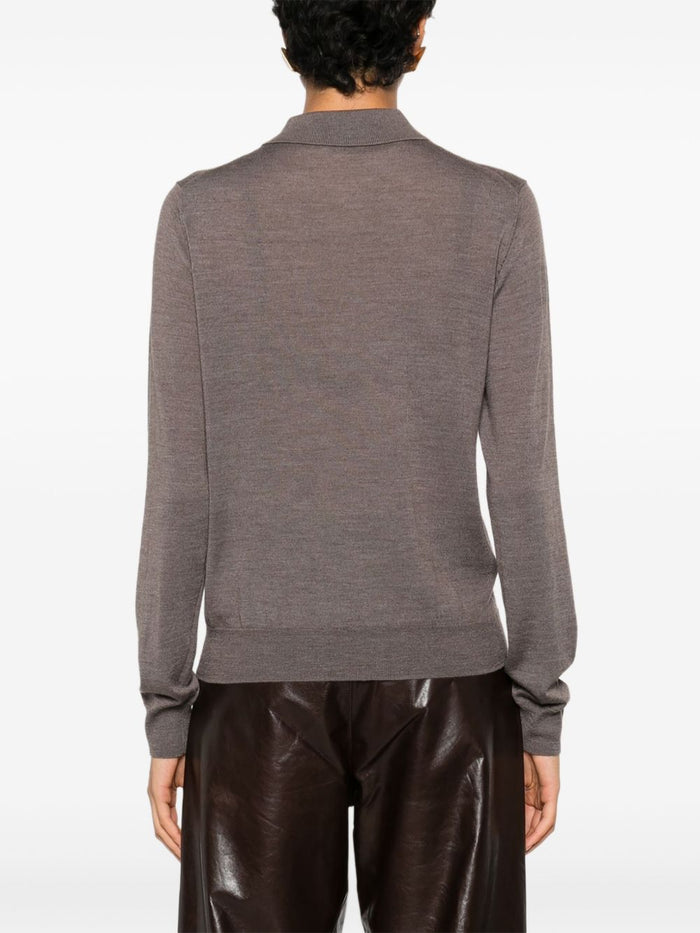 P.a.r.o.s.h. Maglia Marrone Donna 4