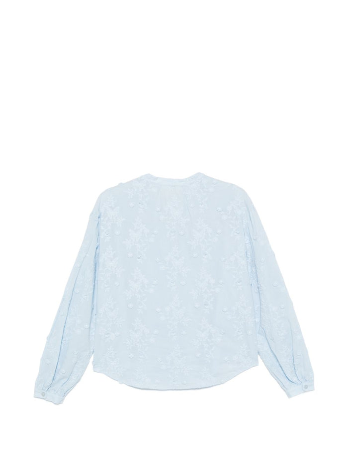 Mc2 Saint Barth Liona Women's Shirt Sky Blue 2