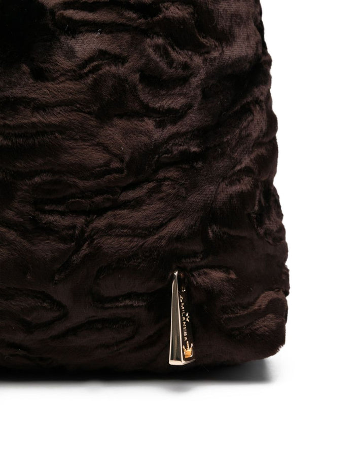 La Milanesa Damen Braune Tasche 3