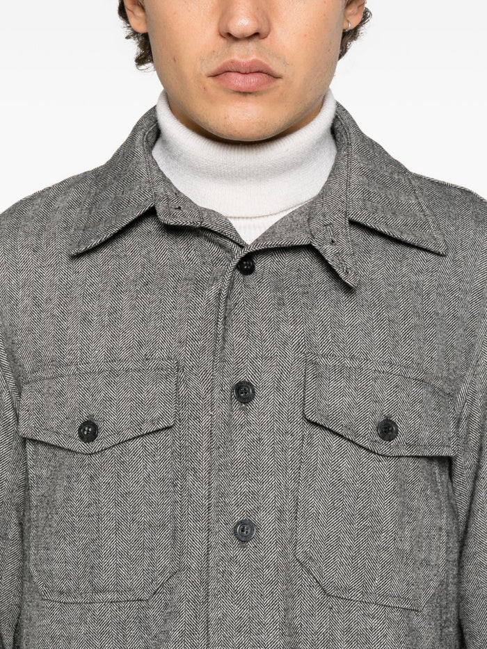 Officina Sartoriale Camicia Marrone Uomo 2