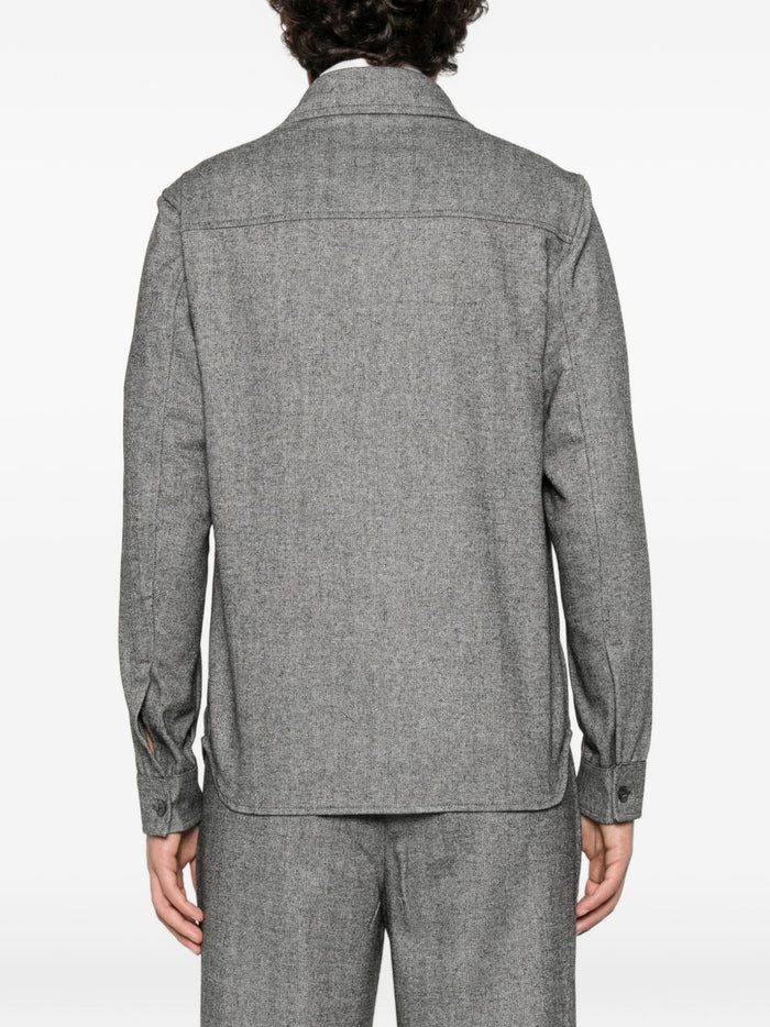 Officina Sartoriale Camicia Marrone Uomo 5
