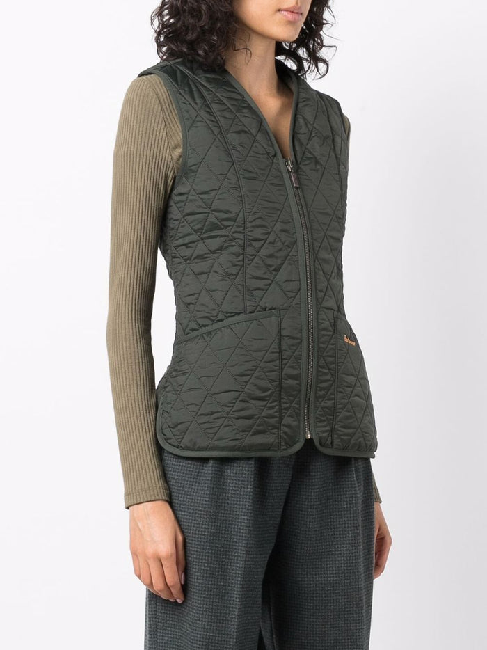 Barbour Gilet Verde Donna 1