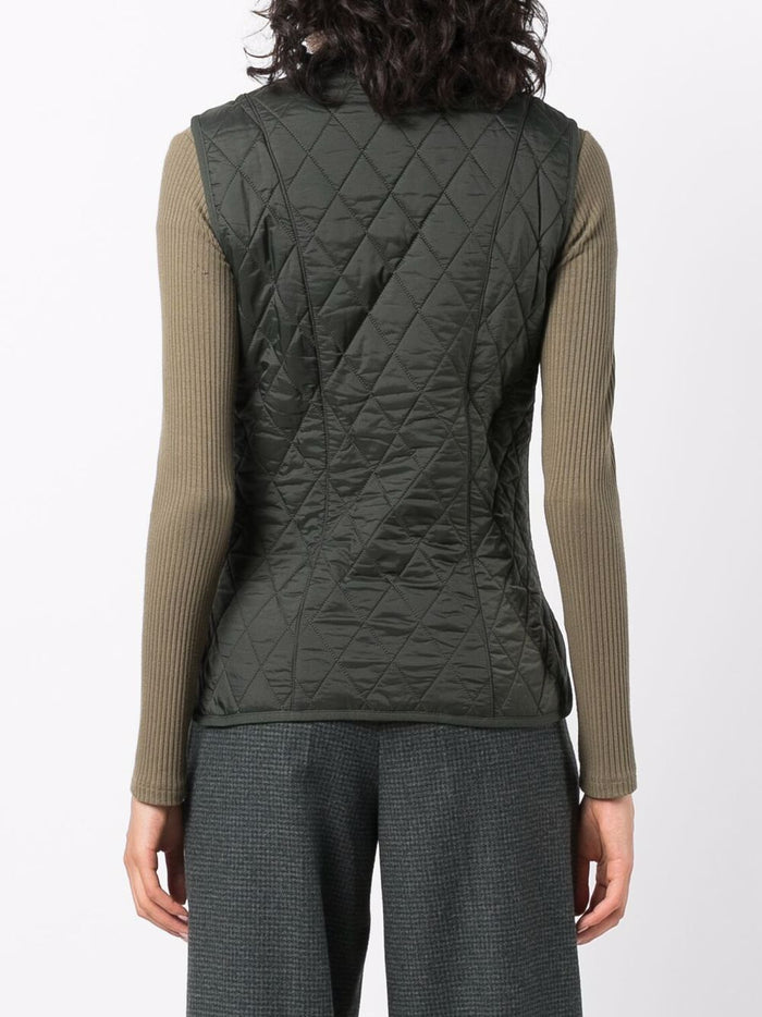 Barbour Gilet Verde Donna 3