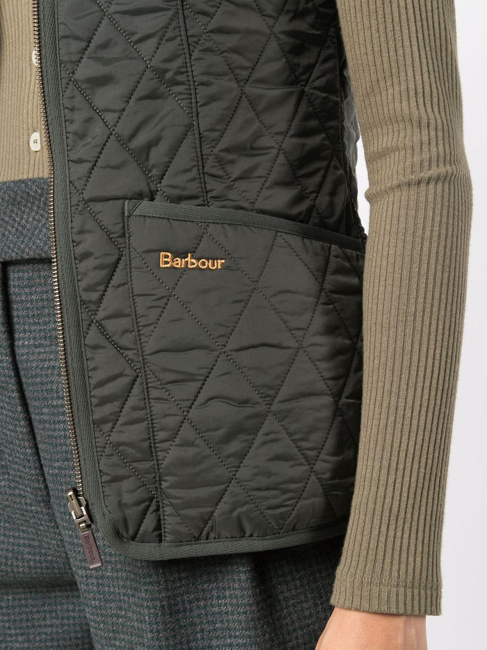 Barbour Gilet Verde Donna 5
