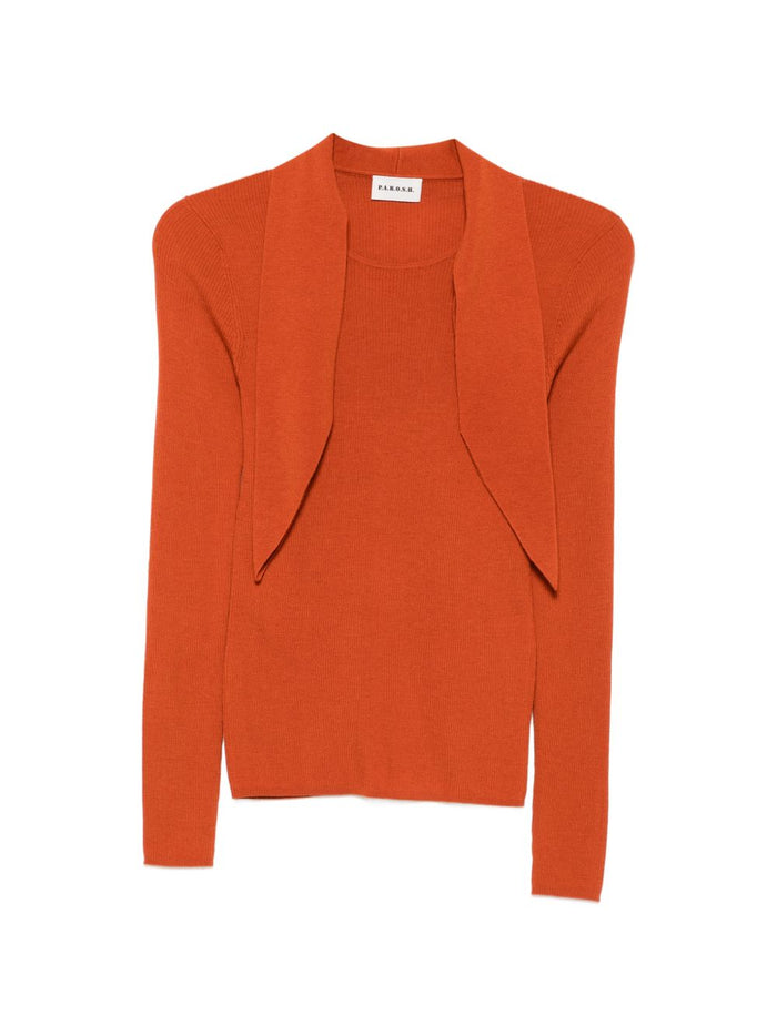 P.a.r.o.s.h. Maglia Arancione Donna 1