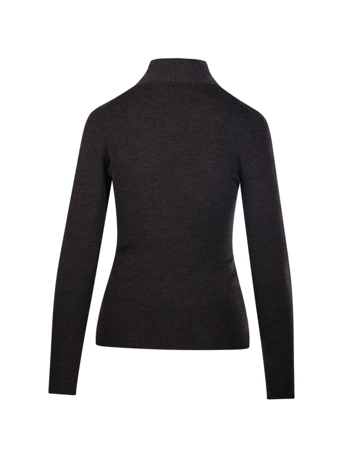 P.a.r.o.s.h. Maglia Marrone Donna 2