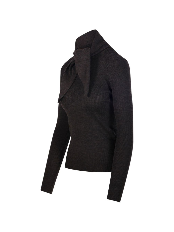 P.a.r.o.s.h. Maglia Marrone Donna 3