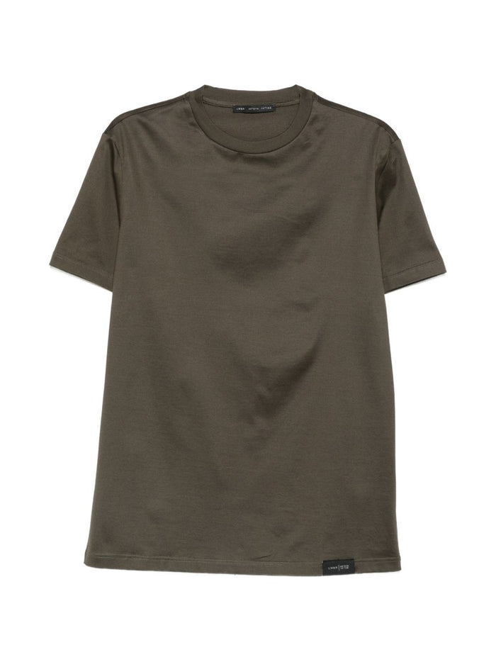 Low Brand T-shirt Scollo Tondo Uomo Verde 1
