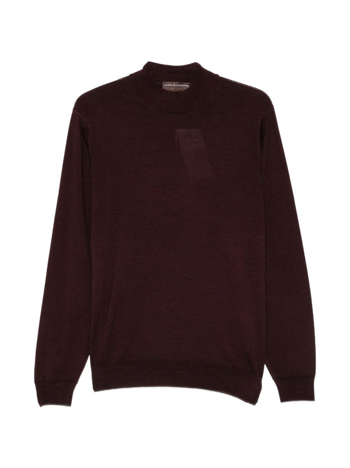 Filippo De Laurentis Maglia Viola Uomo 1